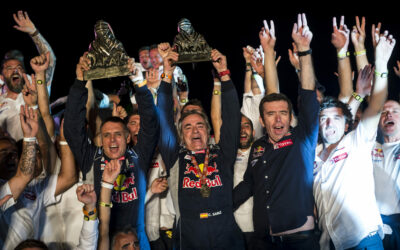 Tercera posición de Carlos Sainz en la tercera etapa