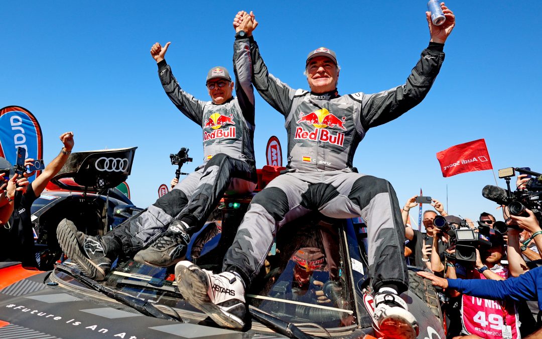 Carlos Sainz makes history again by winning his fourth Dakar Rally