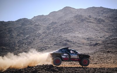 Sainz holds his own on one of the toughest days of the second part of the Dakar