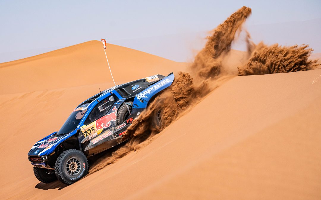 Carlos Sainz líder del Rallye de Marruecos tras la tercera etapa